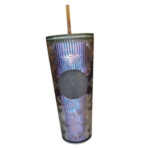 Starbucks Iridescent Tumbler with Straw